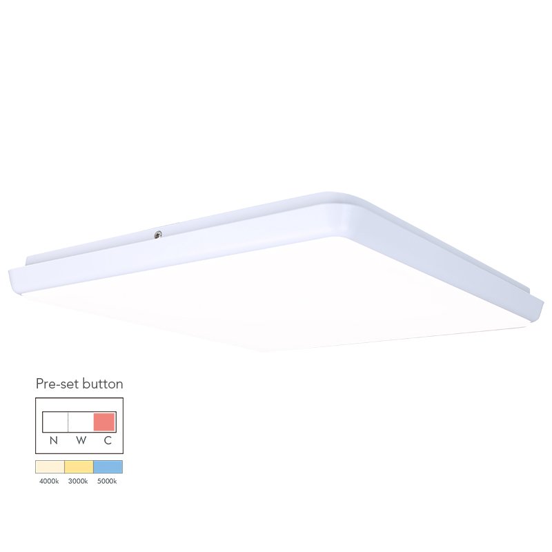 28W Square Dimmable LED Ceiling Lamp