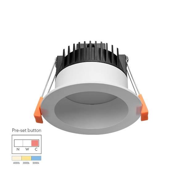 Tri-Color Temperature 13W Deep LED Downlight